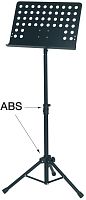 FX F900720 Orchestra Music Stand Black