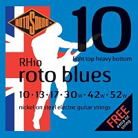 ROTOSOUND RH10 STRINGS NICKEL LIGHT TOP/HEAVY BOTTOM